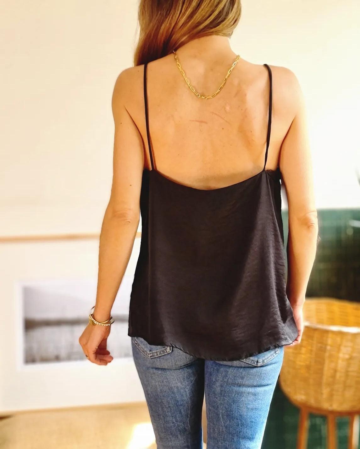 BLUSA ALBERTA NEGRA -70% DE DCTO. - Quemepongo