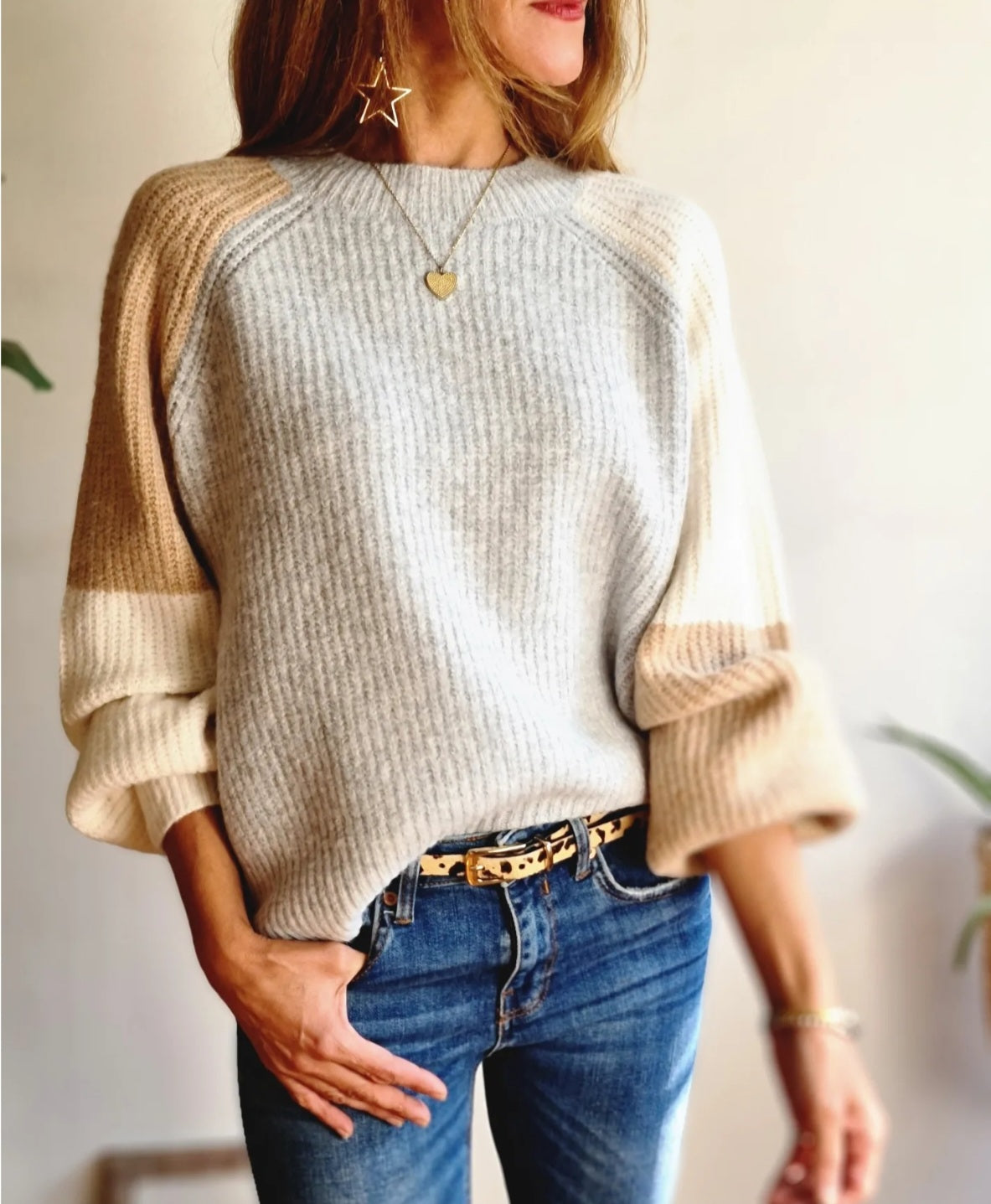 Sweater Ester Gris