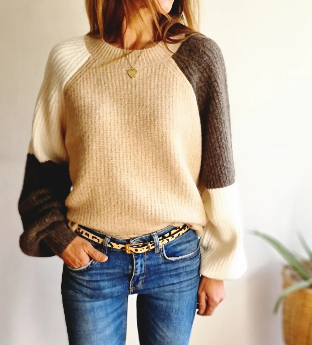 Sweater Ester Camel