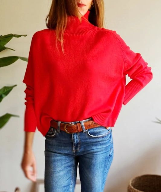Sweater Juanita Rojo