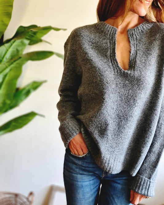 Sweater Manuela Gris Marengo