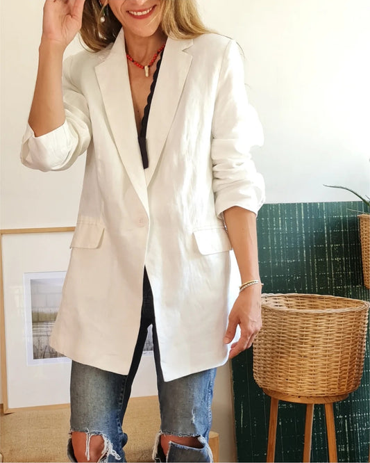 BLAZER LINO BLANCO.