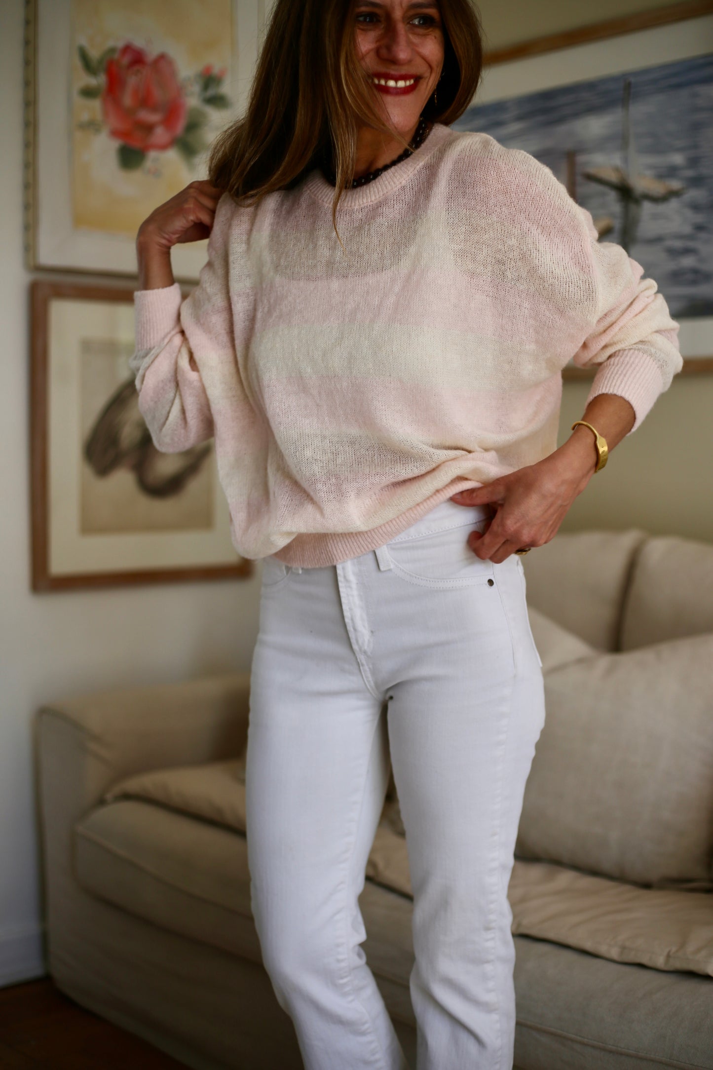 SWEATER EMMA ROSADO 40% DE DCTO.