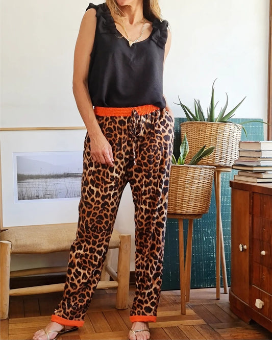 PANTALON PRINT.