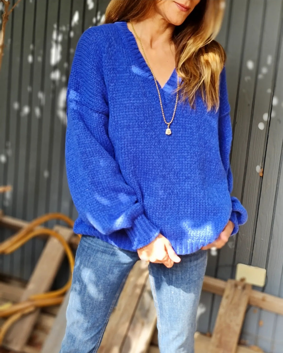 Sweater Cata Azulino