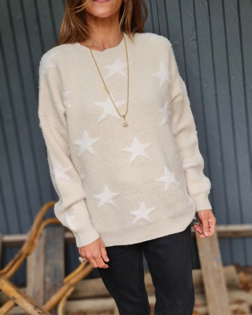 Sweater Star Crudo