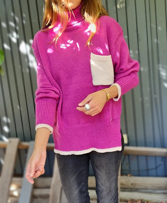 Sweater Castaña Purpura